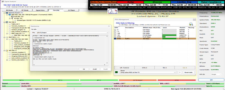 dxsatcs-eutelsat-21b-western-tpdw7-low-symbol-rate-radio-broadcasting-11599.530-mhz-Medina FM-PF450-HTTP-stream-reader-n