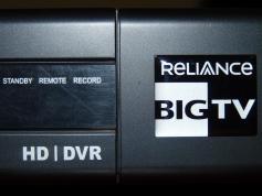 Measat 3 at 91.5 e-Reliance Digital TV-official HD DVR receiver DVR H 101 with the HDD-08